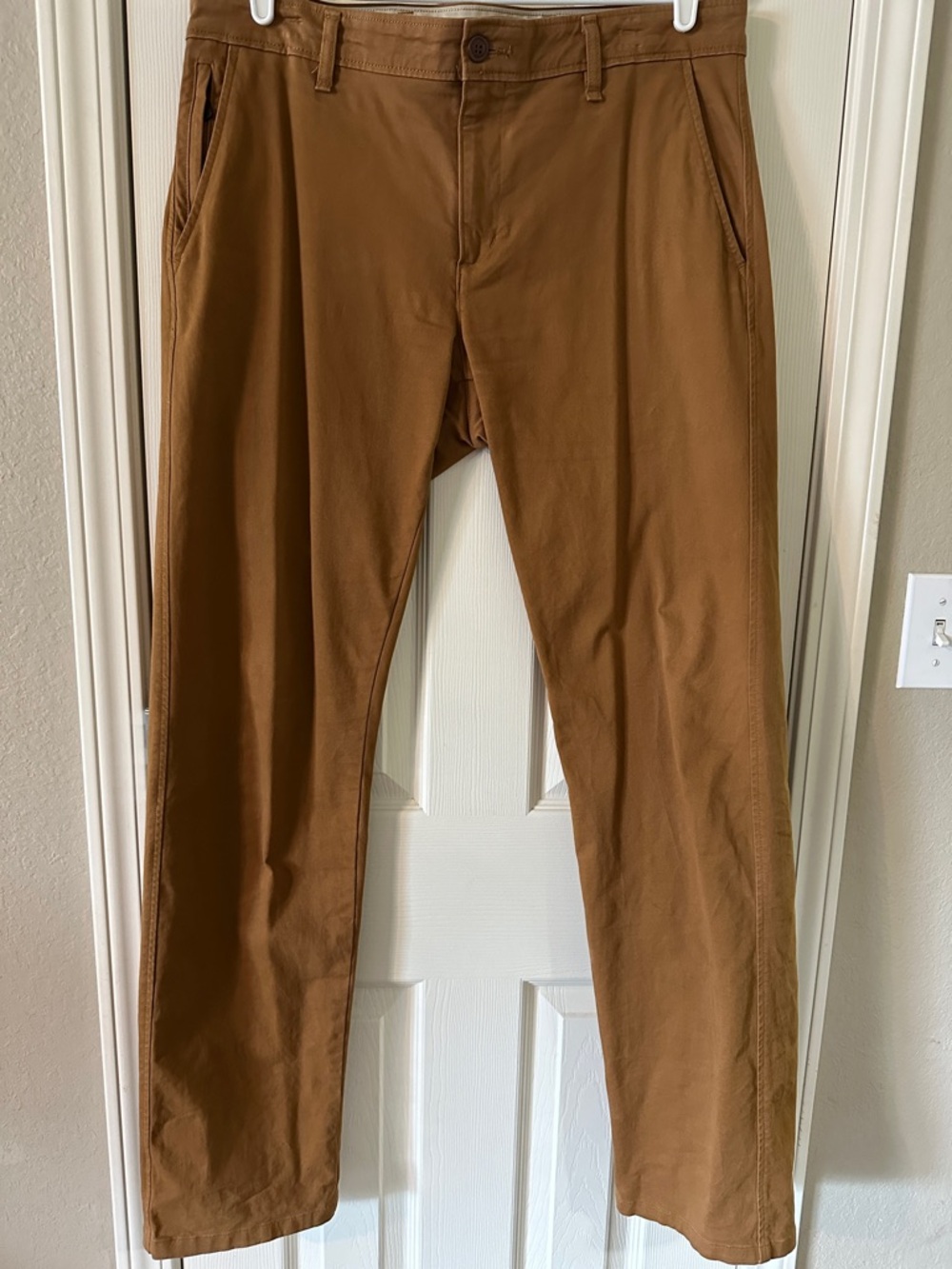 Dockers Chestnut Brown Straight Fit Chinos